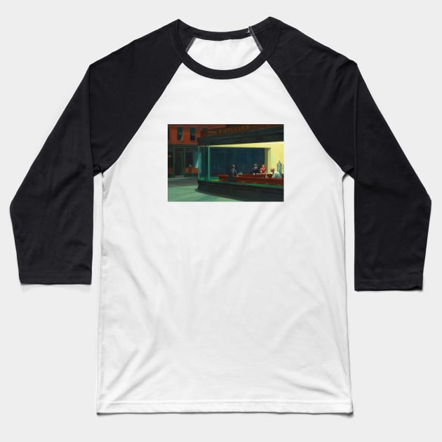 NightHawks Baseball T-Shirt by Cartoons by NICO